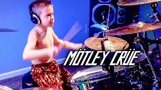 GIRLS GIRLS GIRLS 6 year old Drummer [upl. by Eceirtal871]