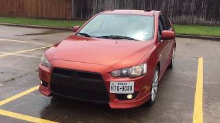 2009 Mitsubishi Lancer GTS Review [upl. by Nerissa]