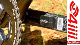 4iiii Podiiiium Power Meter Details  Install  Ride Data Review [upl. by Hanala123]