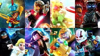 Lego Marvel Superheroes 2  All DLC Characters [upl. by Petromilli251]