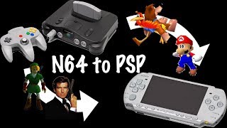 How to add Nintendo N64 Games to the Sony PSP with Daedalus 64 Emulator [upl. by Dodds108]