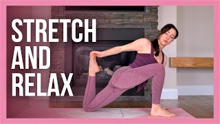 30 min Evening Yoga for Flexibility  STRETCH amp RELAX [upl. by Parry886]