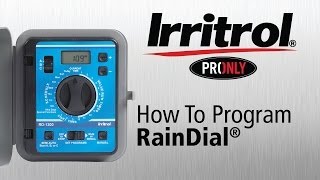 How to Program Your Rain Dial Controller [upl. by Ellen]