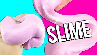 HAZ SLIME ESPONJOSO SIN BORAX  DIY FLUFFY SLIME  Tutoriales Belen [upl. by Anaihk]