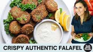 Authentic Lebanese FALAFEL  Fry amp Bake Methods [upl. by Sussi]