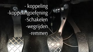 KOPPELING SCHAKELEN EN REMMEN [upl. by Marfe]