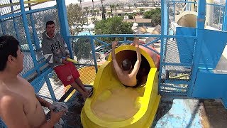 Bowl Water Slide at Albercas El Vergel [upl. by Delinda991]