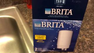 How to replace BRITA water FILTER [upl. by Neeli]