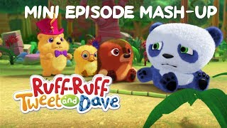 RuffRuff Tweet and Dave Mini Episode Mashup 1  Universal Kids [upl. by Noyart]