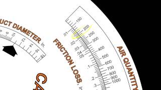 Air Duct Calculators Ductulator [upl. by Chariot]