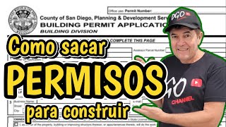 como sacar los permisos para construir una casa [upl. by Isoj]