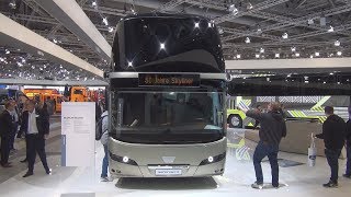 Neoplan Skyliner DoubleDecker Bus 2019 Exterior and Interior [upl. by Yboc]