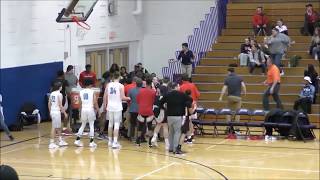 Basketball game suspended after fight between Onondaga Corning community colleges [upl. by Samal]