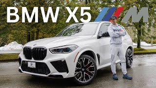 2023 BMW X5M Competition Review  617 hp SAVAGE [upl. by Anorahs]