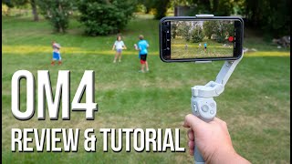 DJI OM4 Smartphone Gimbal  A Review and Complete Tutorial [upl. by Sitoeht]