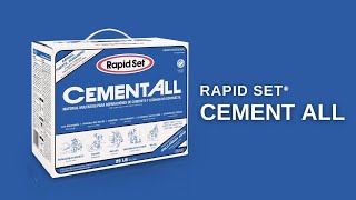 Rapid Set® Cement All® [upl. by Novrej]