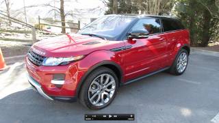 2012 Range Rover Evoque Coupe Pure Plus Dynamic Start Up Exhaust and In Depth Tour [upl. by Chappelka]