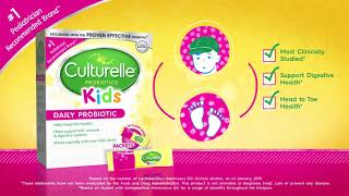 Culturelle® Kids Daily Probiotic Packets [upl. by Halac]