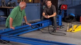 How to Install a Vehicle Lift Part 2 [upl. by Herries]