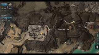 Guild Wars 2  Spider Nest Cavern Hero Point [upl. by Gabrielle912]