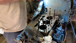 Fordson Dexta tear down part ll [upl. by Ertnom]