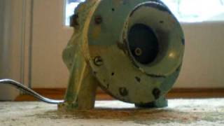 US Navy WW2 Benjamin Submarine Diving Alarm Horn [upl. by Eliott]