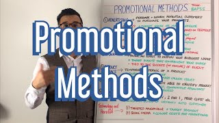 Promotional Methods [upl. by Cheke120]