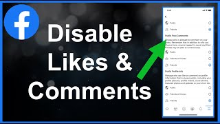 How To Turn Off Facebook Likes And Comments [upl. by Felix]