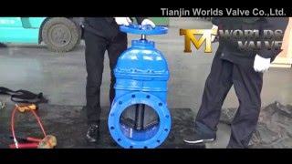 DN300 Resilient Seated Gate Valve Assembly Process [upl. by Patrice]