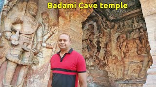 Badami cave Temple ಬಾದಾಮಿ ಗುಹಾಂತರ ದೇವಾಲಯಗಳು Bagalkot Tourism Chalukya Dynasty temple of Karnataka [upl. by Nirehtac]