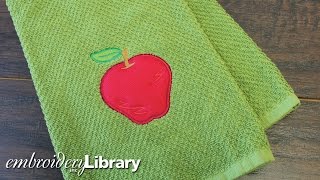 Machine Embroidery Applique [upl. by Lorinda]