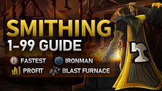 OSRS 199 Smithing Guide [upl. by Draillih213]