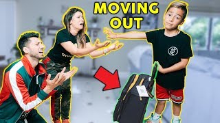 Telling My Parents Im MOVING OUT PRANK Bad Idea  The Royalty Family [upl. by Arabelle104]