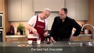 How to make a hot chocolate using an aerolatte milk frother [upl. by Smalley692]