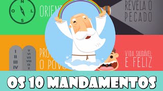 Os 10 Mandamentos  Bíblia Animada [upl. by Alleon938]