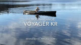 Voyager KR Solo Canoe by Wenonah [upl. by Aiuqcaj]