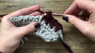 Extended Center Single Crochet Stitch [upl. by Haibot958]