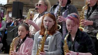 Baker Street Saxophone Event  Paisley 2021 [upl. by Philbin]