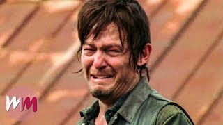 Top 10 Most Emotional Moments on The Walking Dead [upl. by Imak6]