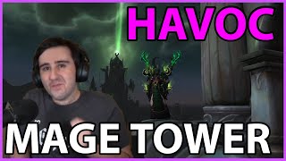 Havoc DH Mage Tower Guide  Commentary [upl. by Garges]