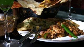 Indian Restaurant Special  Kadai Chicken At Zaffran With Mini Ribeiro [upl. by Ekud]