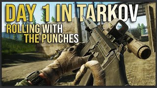 HOW TO INVEST IN YOURSELF  Day 1 Escape from Tarkov FULL PLAYTHROUGH [upl. by Nabru]