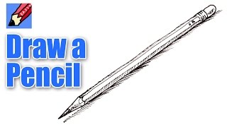 How to draw a Pencil Real Easy [upl. by Tsan]