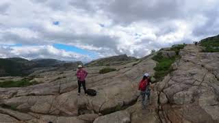 360VR  Norway  Pulpit Rock Preikestolen  3 of3 [upl. by Anaoy130]