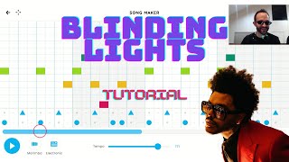 BLINDING LIGHTS on Chrome Music Lab [upl. by Ettelrac]