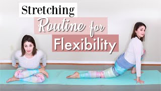 Stretching Routine for Flexibility  Kathryn Morgan [upl. by Caasi]