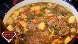 CAROLYNS OXTAIL SOUP DELICIOUS and STICKS TO YA RIBS  Cooking With Carolyn [upl. by Ientirb233]