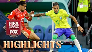 Brazil vs Switzerland Highlights  2022 FIFA World Cup [upl. by Nahsed]