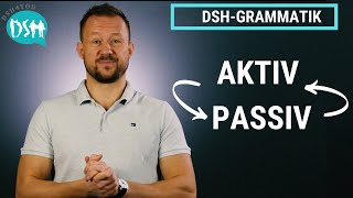 🚀 DSHGrammatik Aktiv  Passiv mit Aufgaben [upl. by Ylevol264]