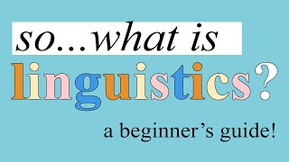 What is Linguistics  The Five Branches Explained [upl. by Assenna412]